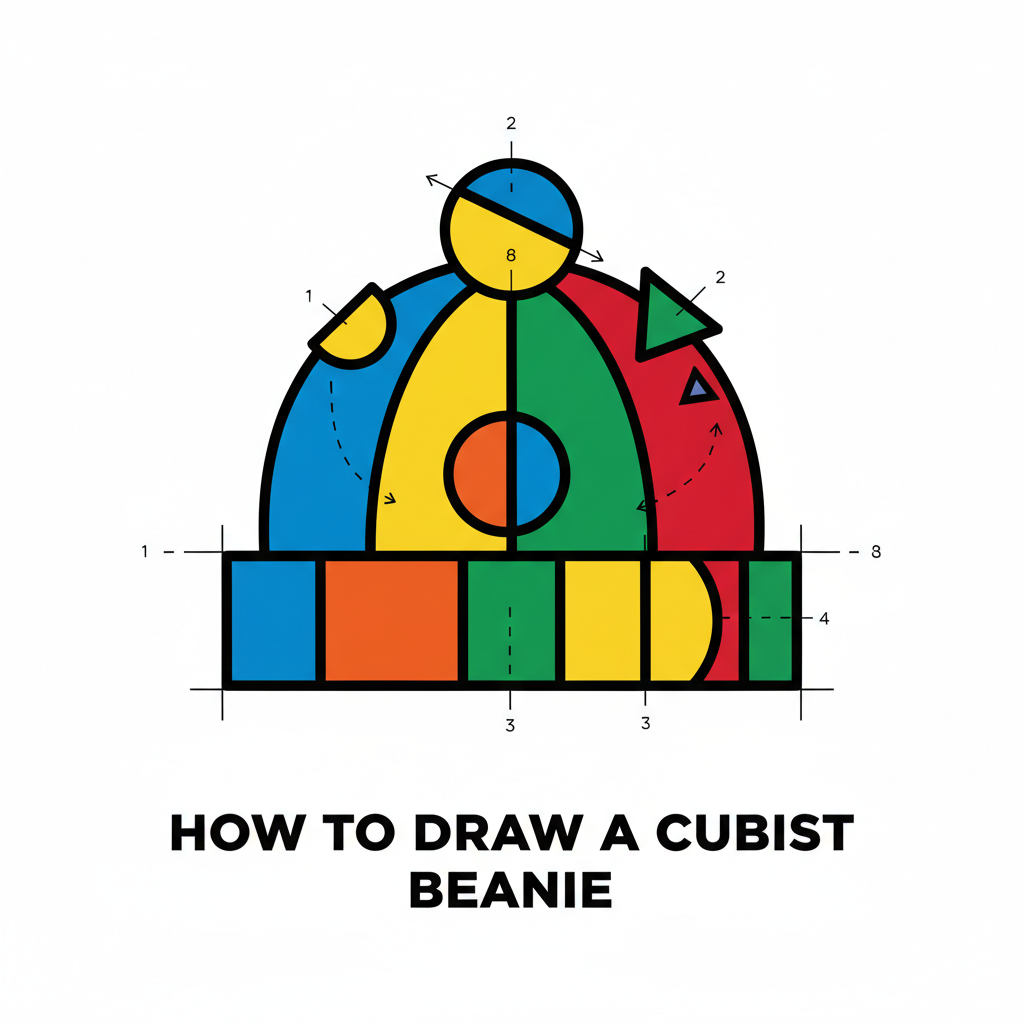 How to Draw a Beanie example 6