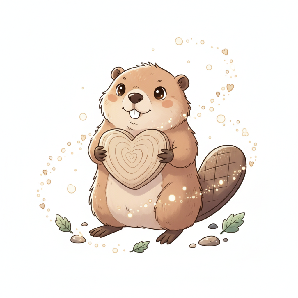How to Draw a Beaver example 3
