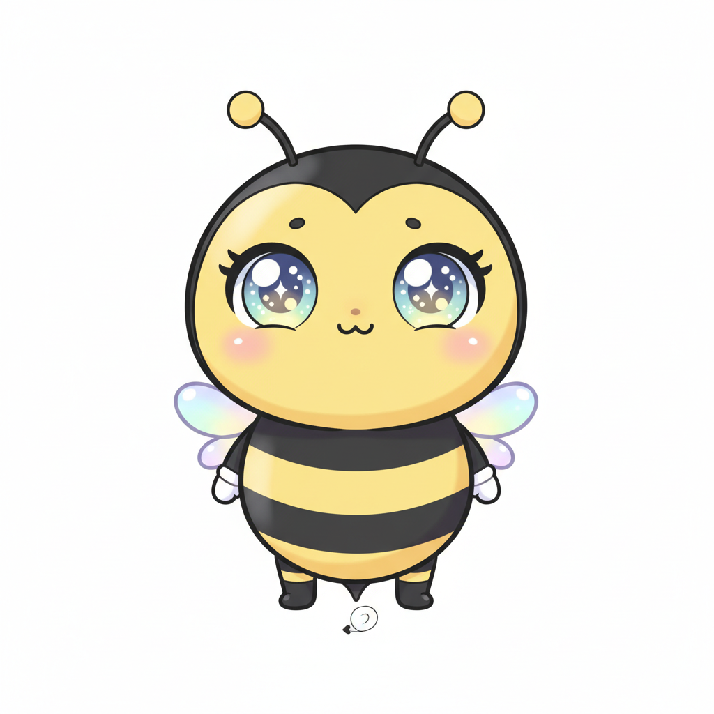 How to Draw a Bee example 5