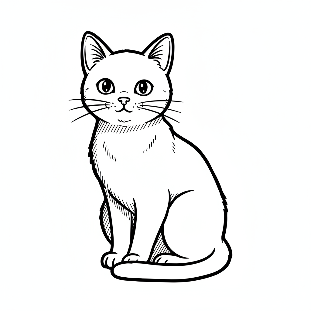 How to Draw a Black Cat
