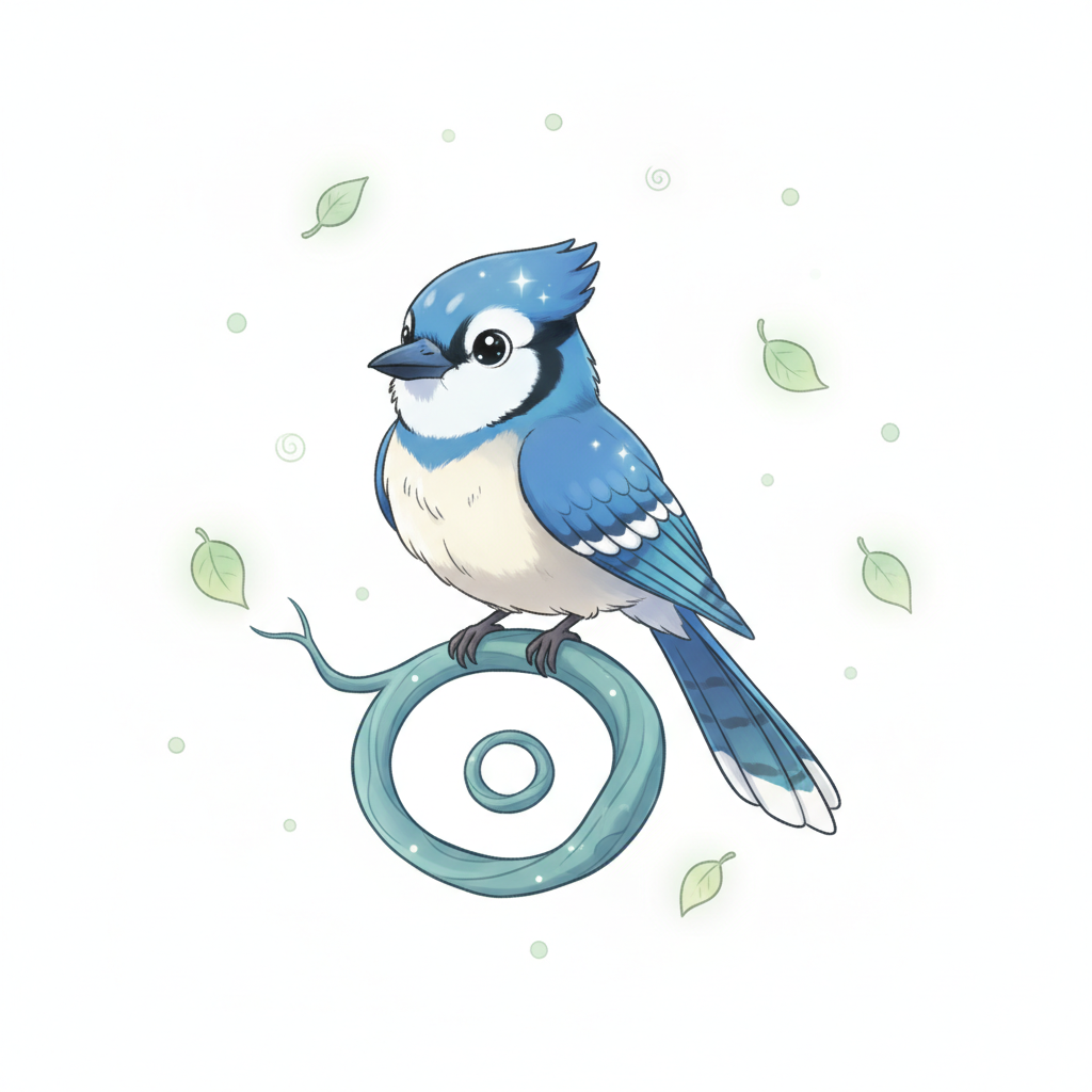 How to Draw a Blue Jay example 3