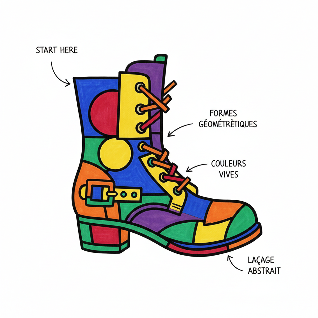 How to Draw a Boot example 6