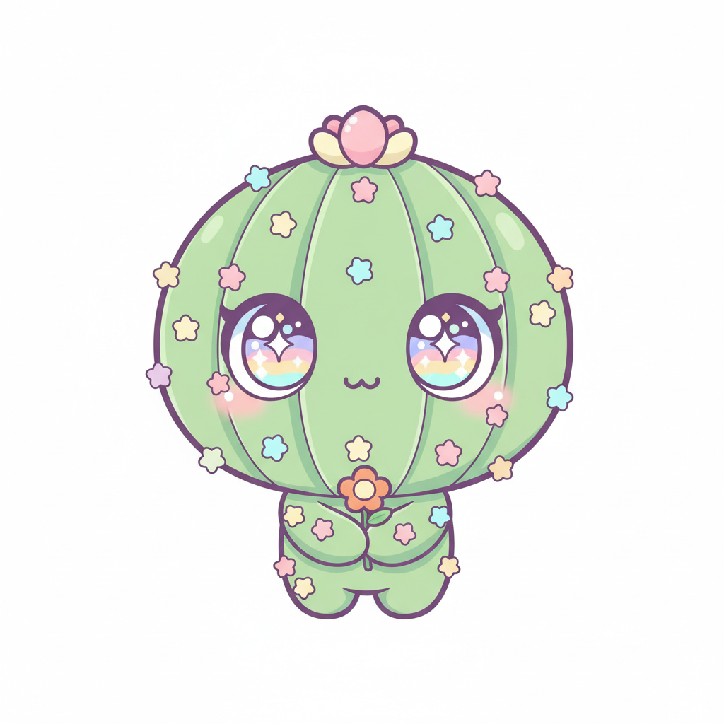 How to Draw a Cactus example 5