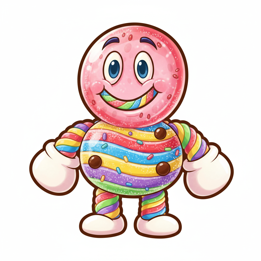 How to Draw a Candy example 4