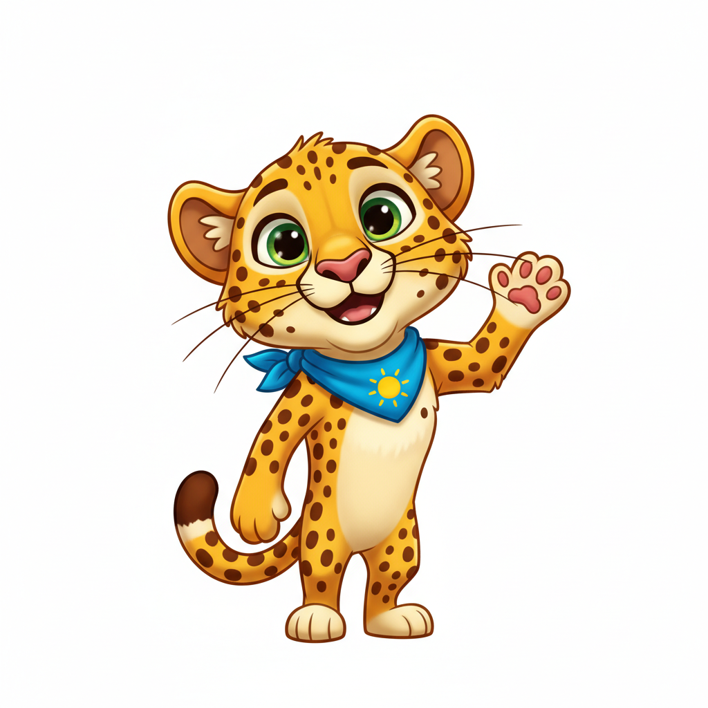 How to Draw a Cheetah example 4