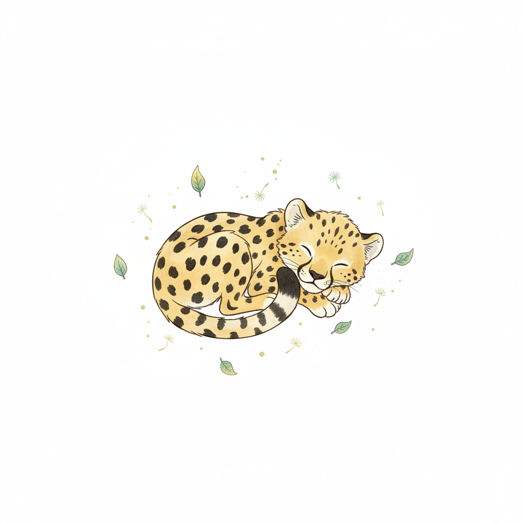 How to Draw a Cheetah example 3