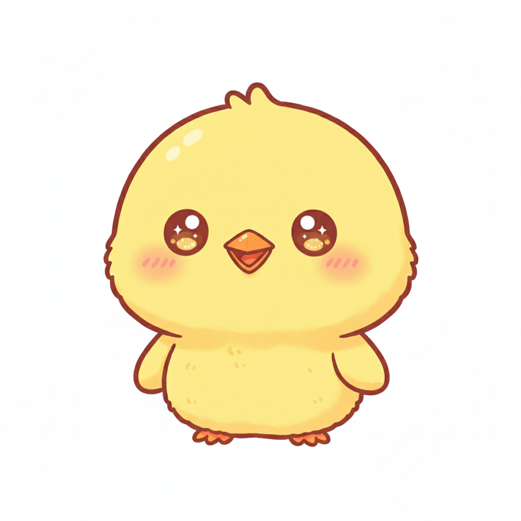 How to Draw a Chick example 5