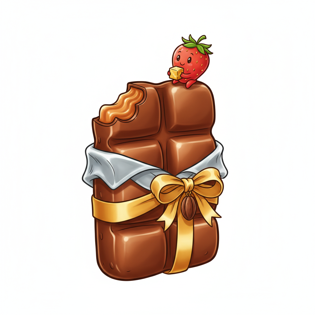 How to Draw a Chocolate Bar example 4