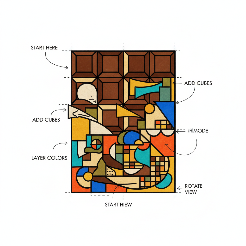 How to Draw a Chocolate Bar example 6