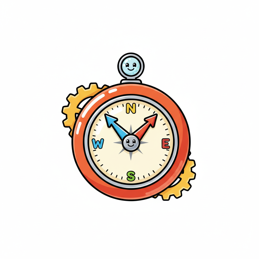 How to Draw a Compass example 4