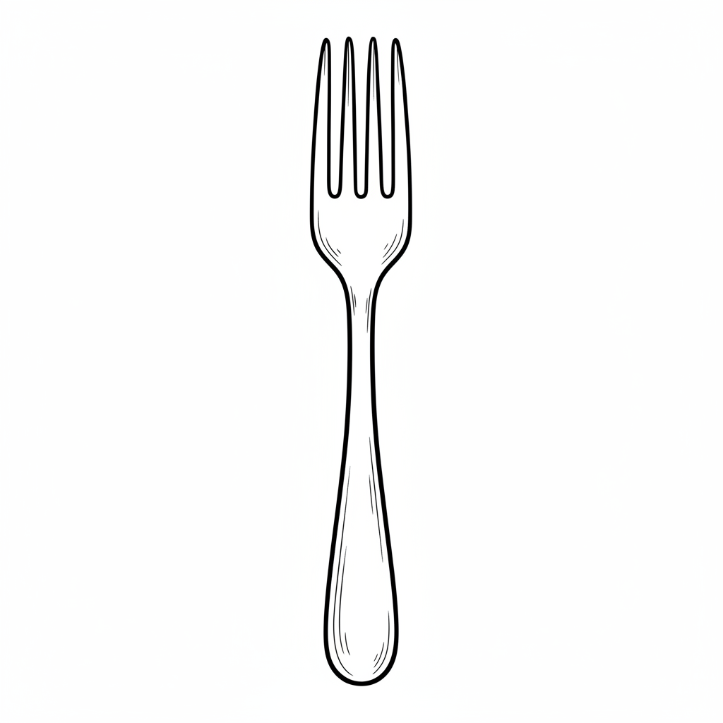 How to Draw a Fork