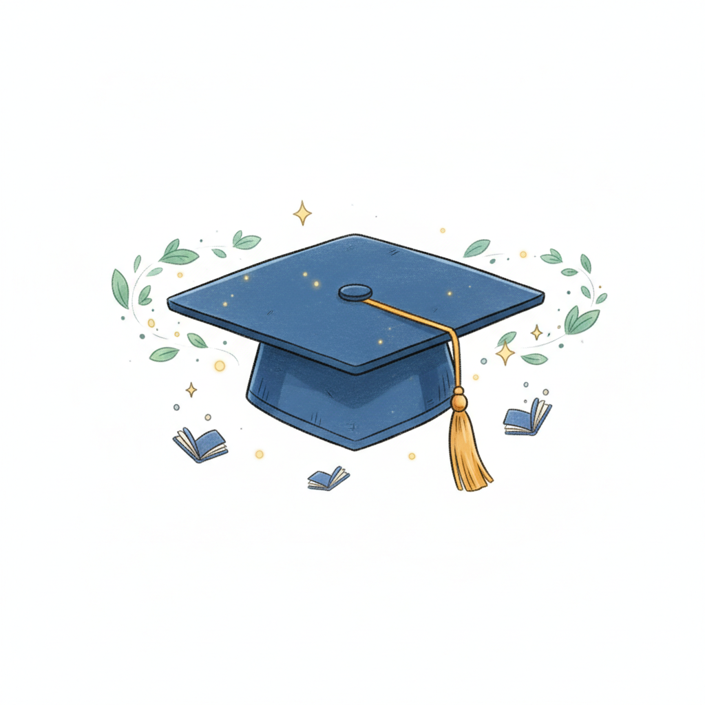 How to Draw a Graduation Hat example 3