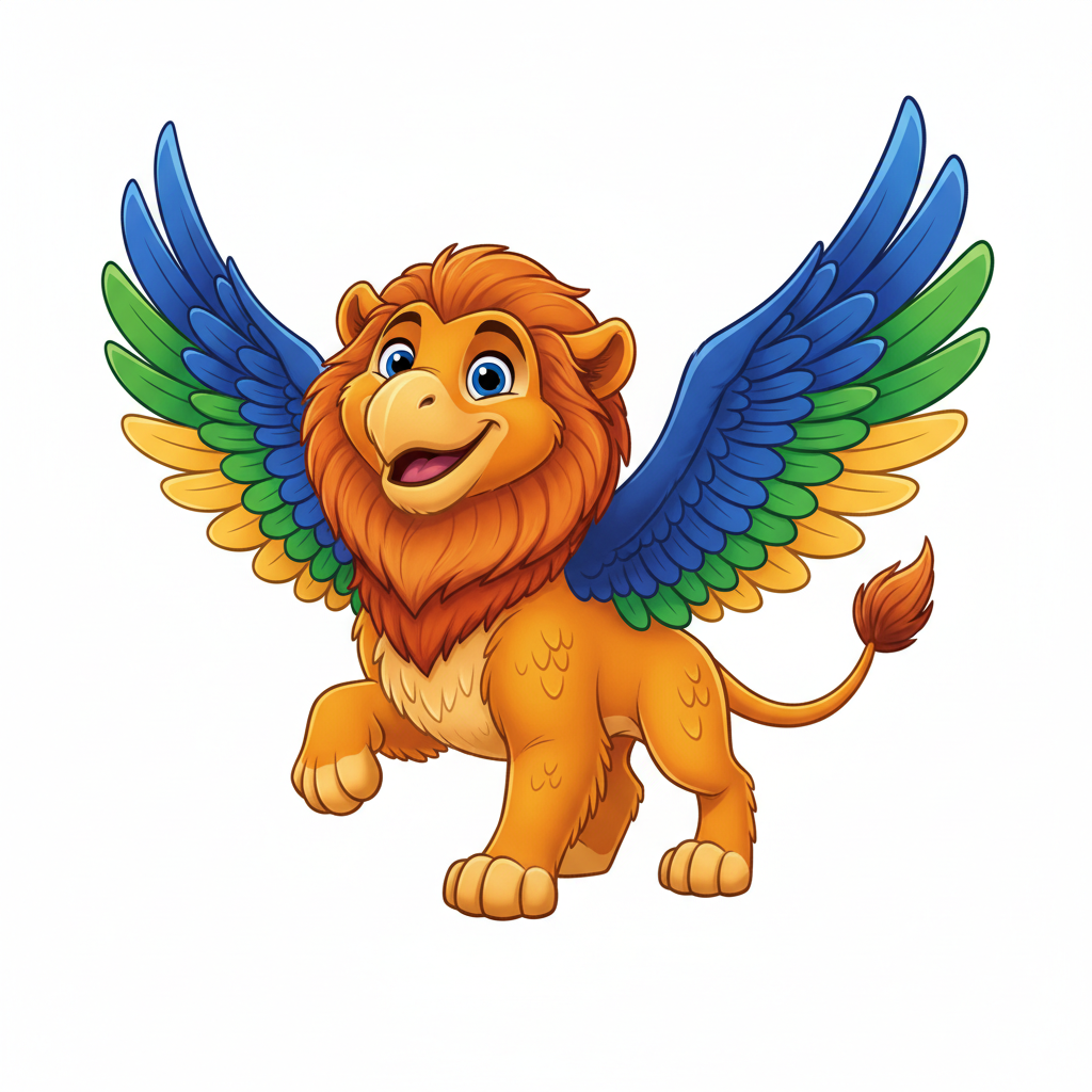 How to Draw a Griffin example 4