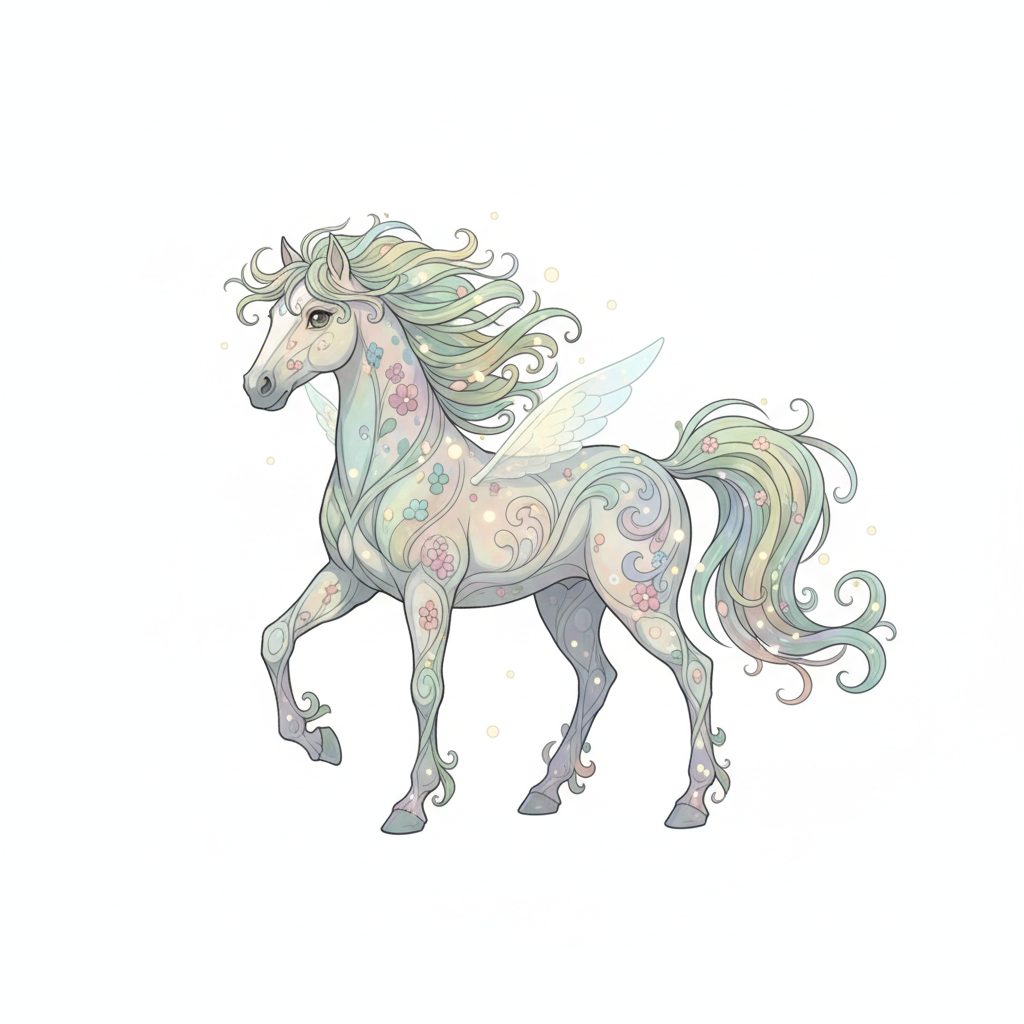 How to Draw a Horse example 3