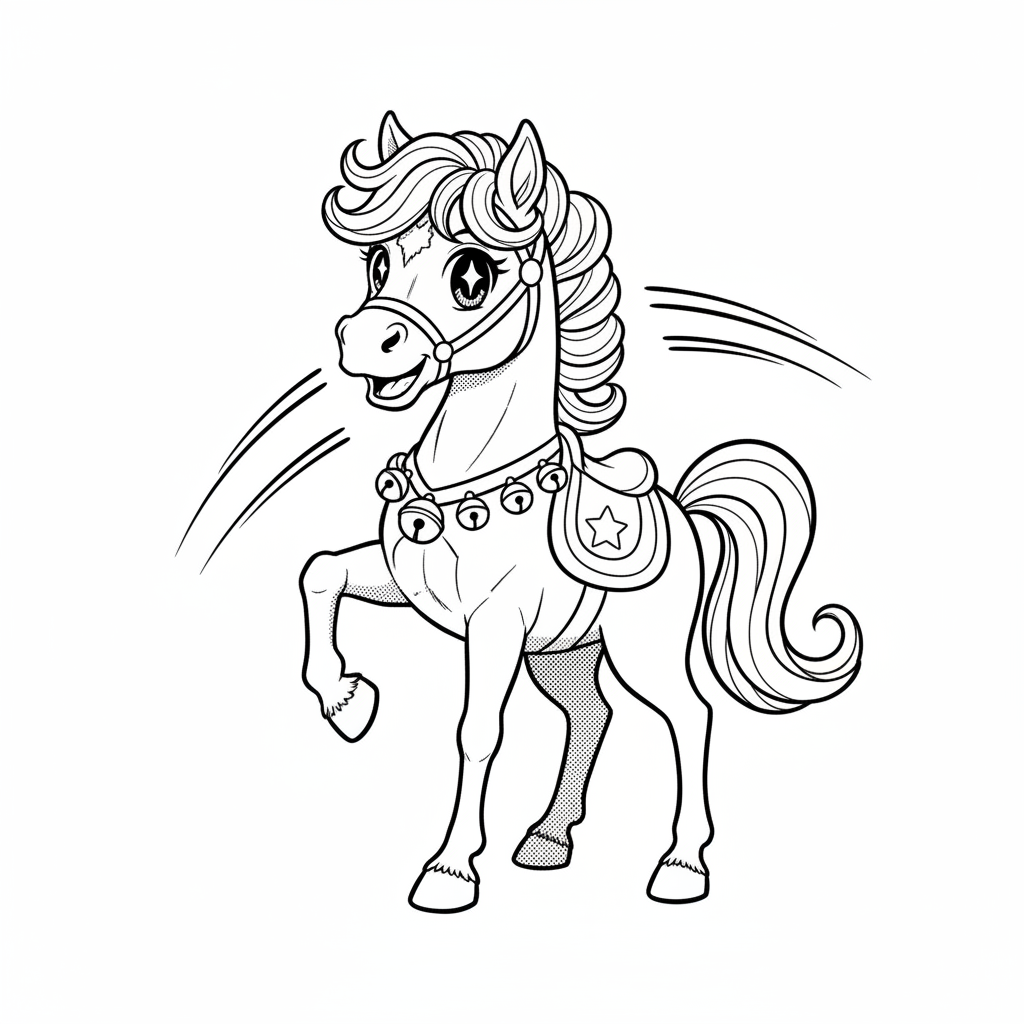 How to Draw a Horse example 2
