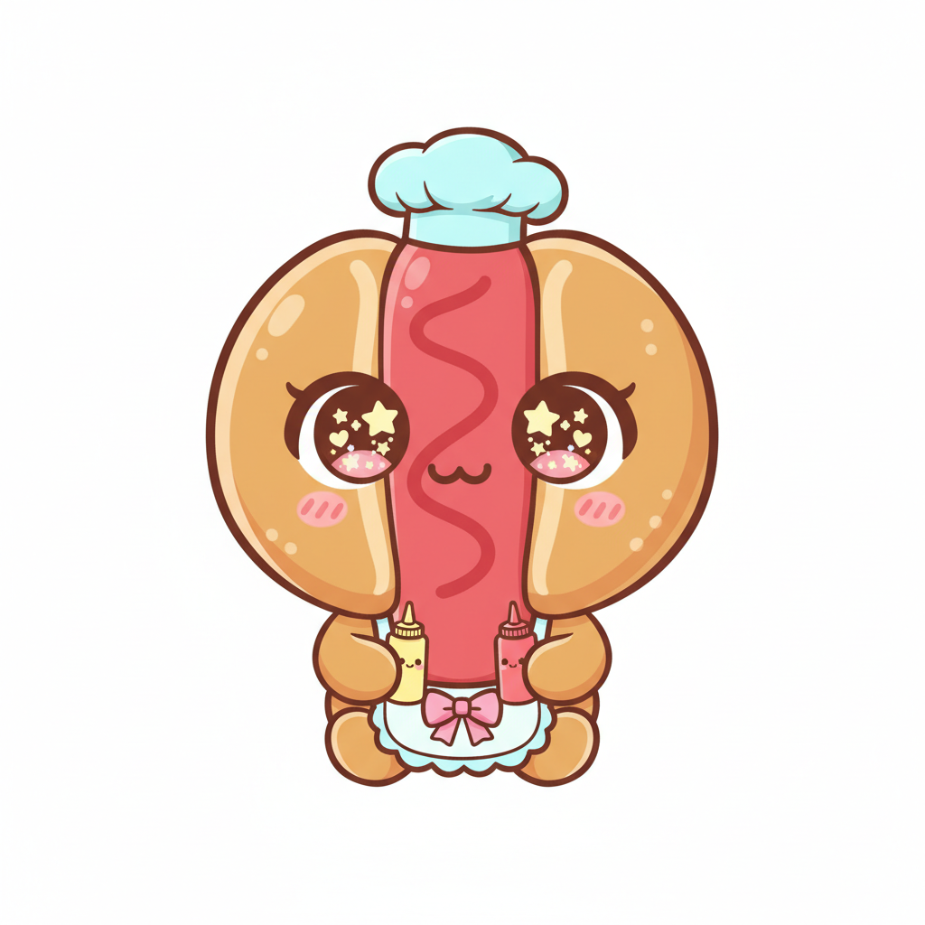 How to Draw a Hot Dog example 5