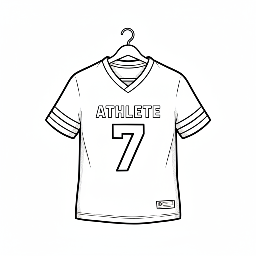 How to Draw a Jersey