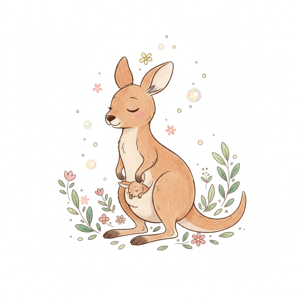 How to Draw a Kangaroo example 3