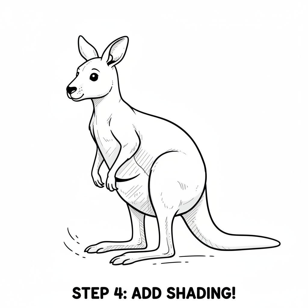 How to Draw a Kangaroo