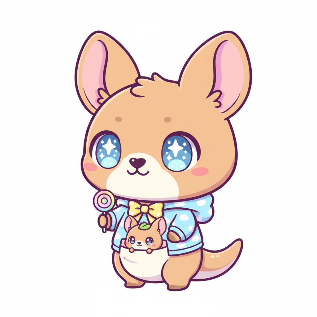 How to Draw a Kangaroo example 5