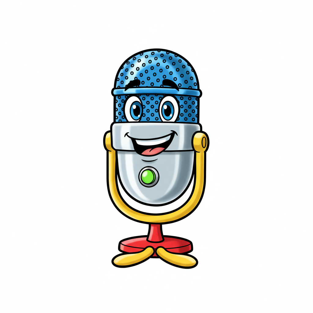 How to Draw a Microphone example 4