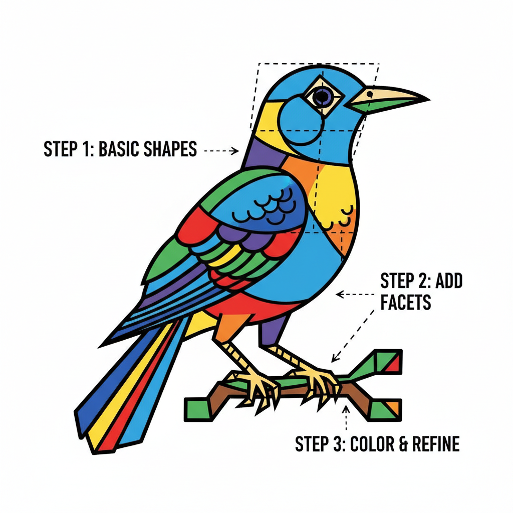 How to Draw a Mockingbird example 6