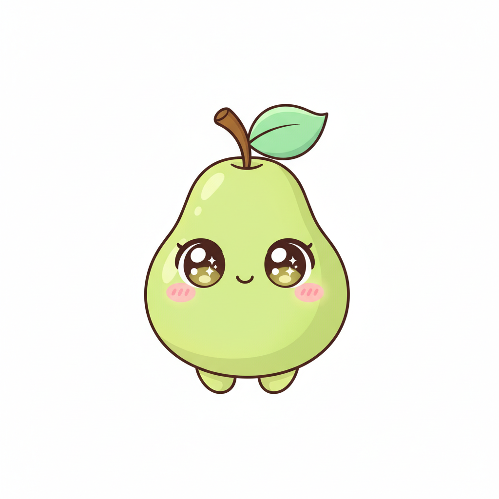 How to Draw a Pear example 5