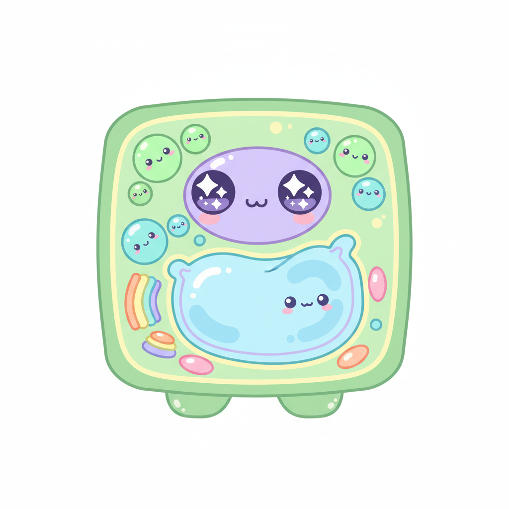 How to Draw a Plant Cell example 5