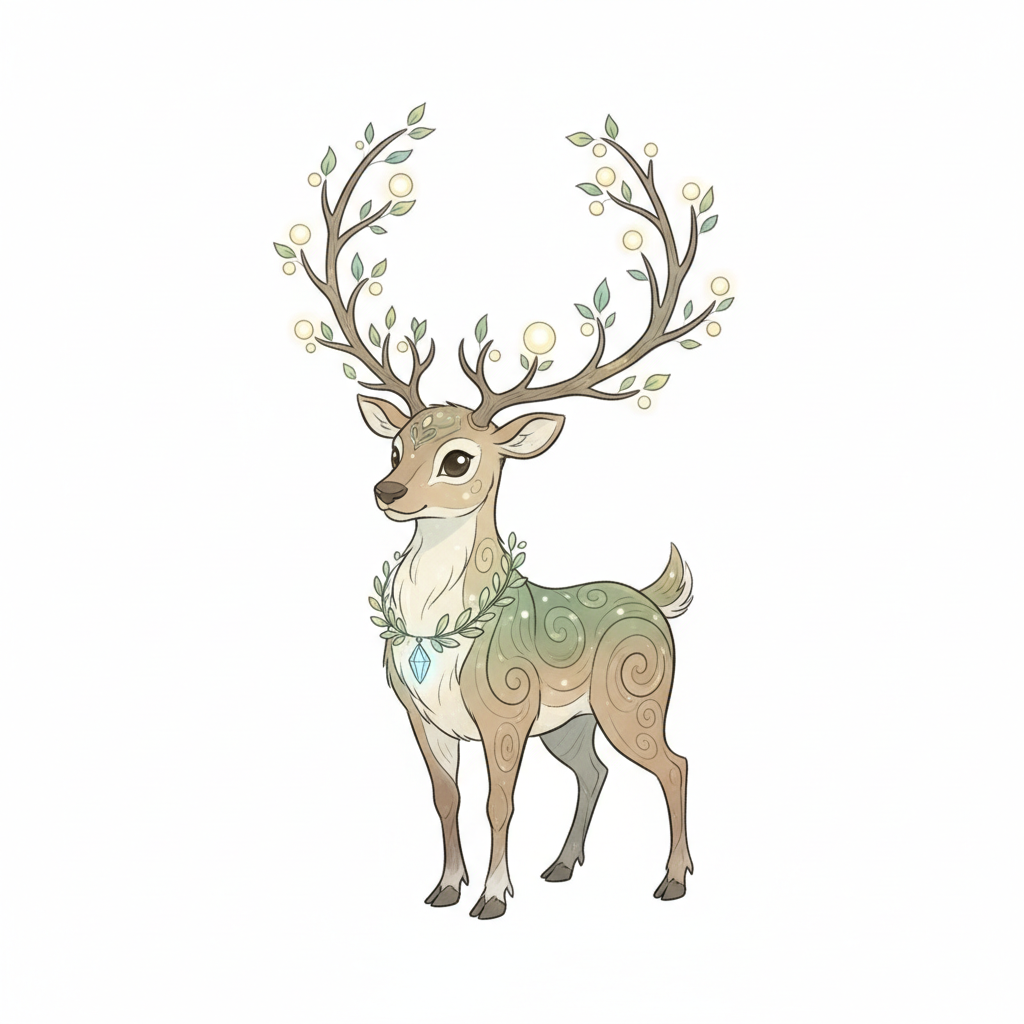 How to Draw a Reindeer example 3