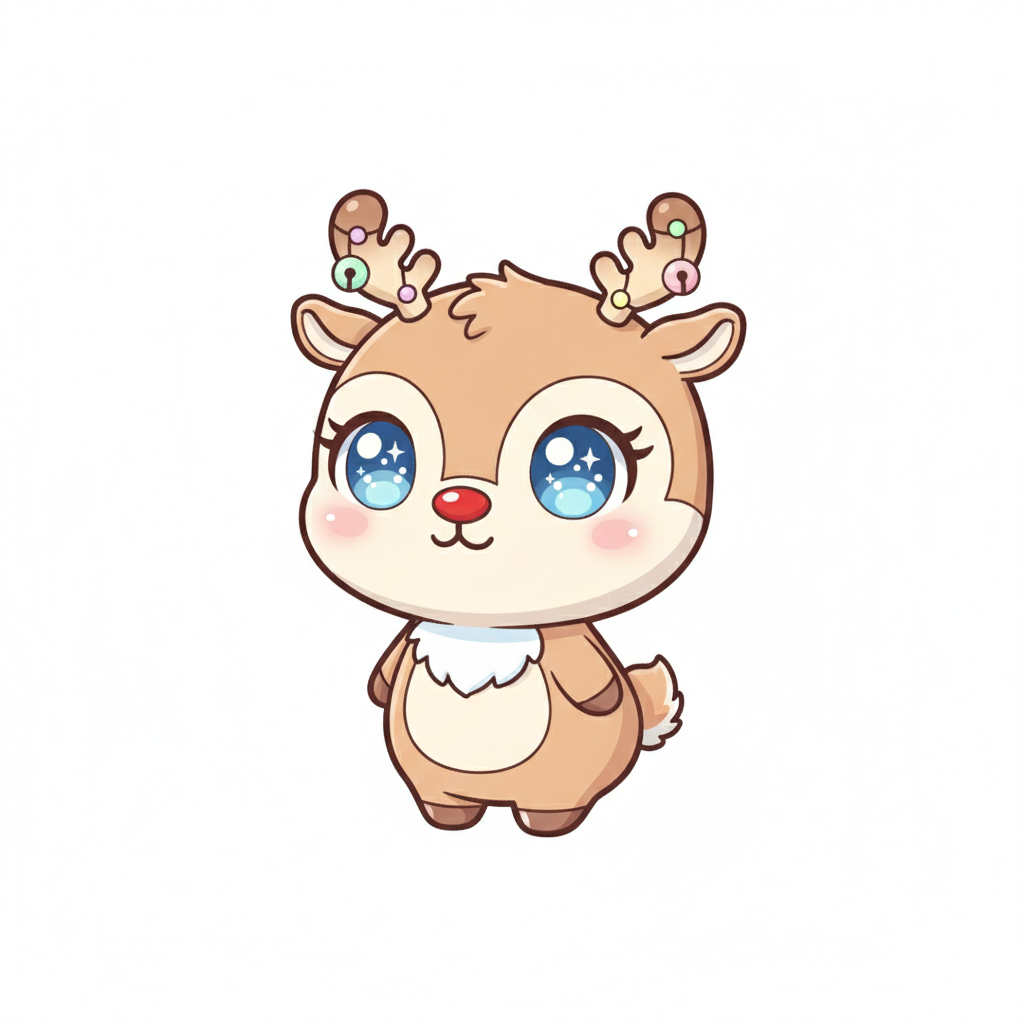 How to Draw a Reindeer example 5