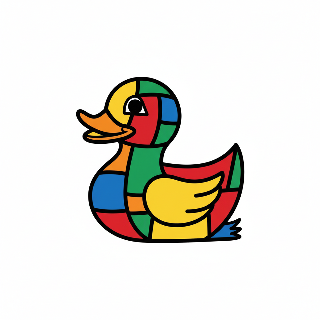 How to Draw a Rubber Duck example 6