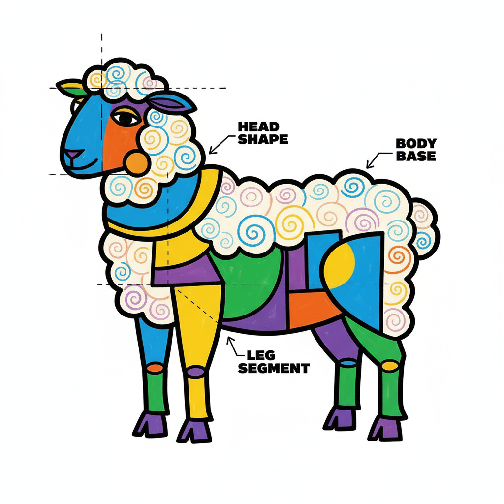 How to Draw a Sheep example 6