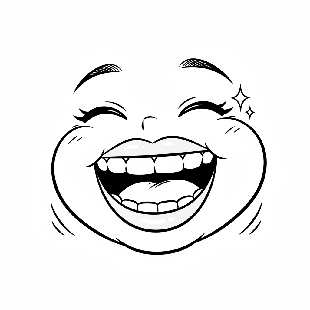 How to Draw a Smile example 2