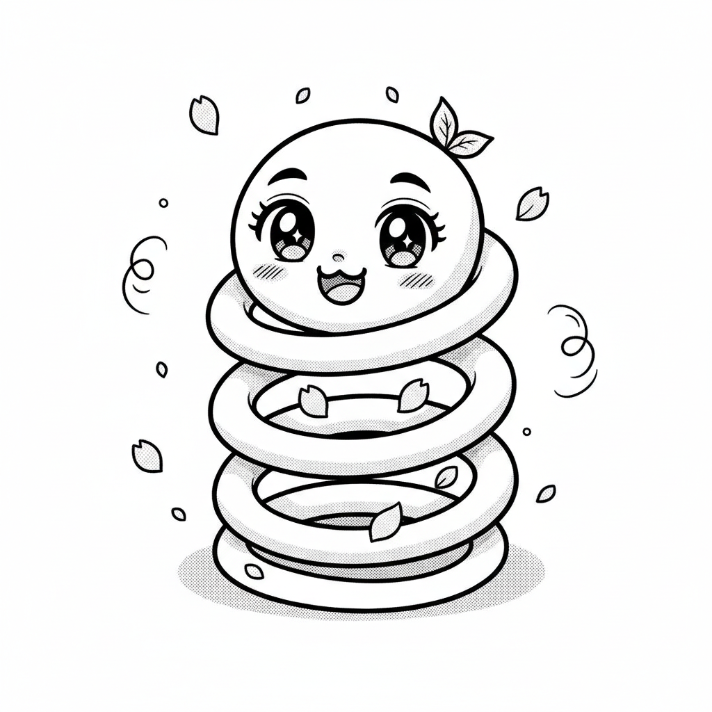 How to Draw a Spring example 2