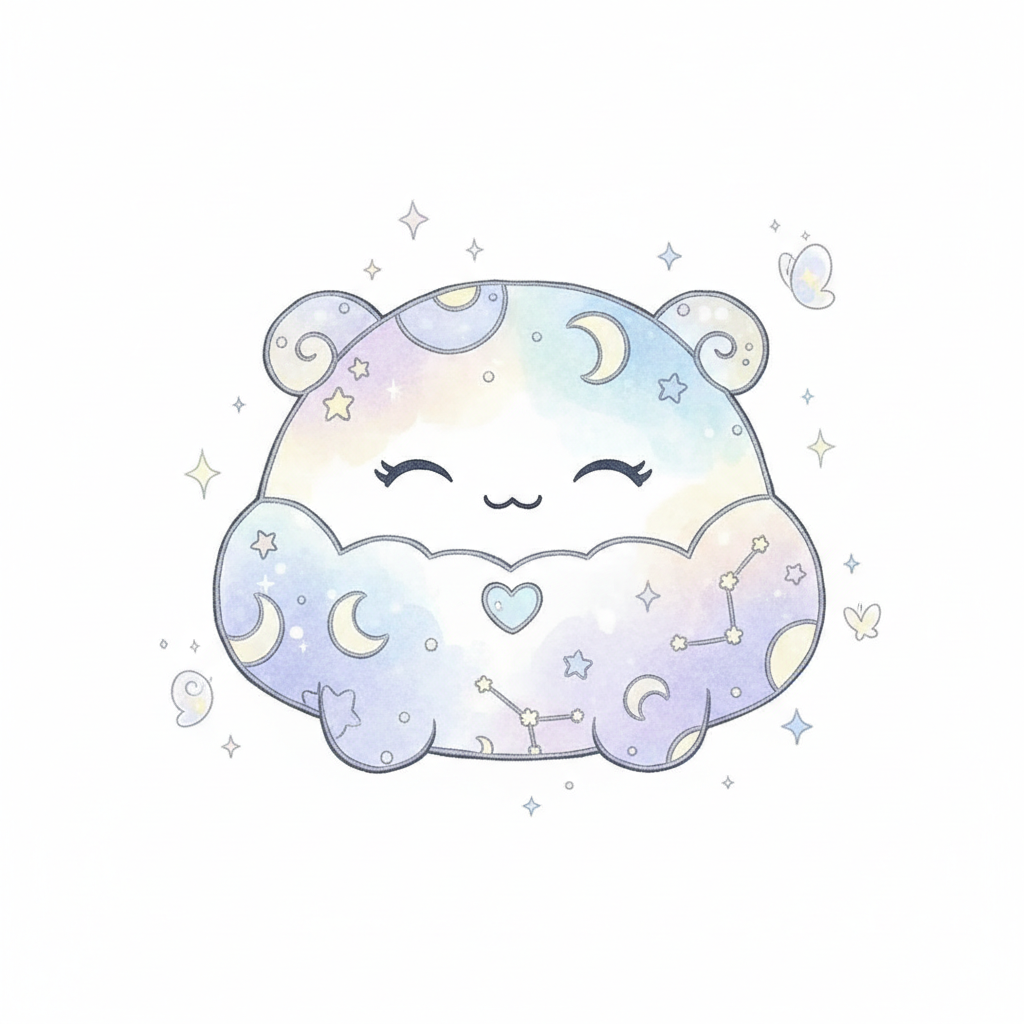 How to Draw a Squishmallow example 3