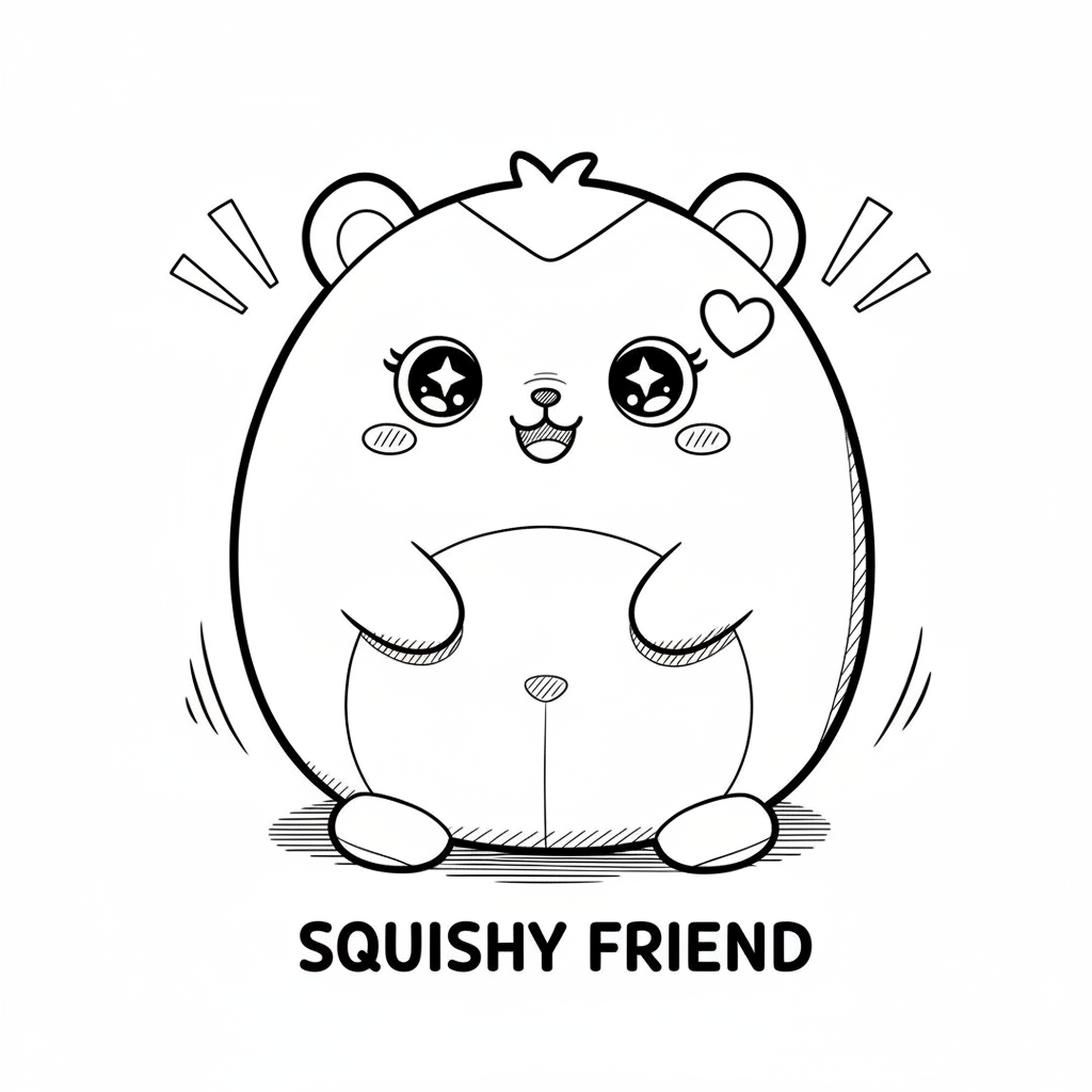 How to Draw a Squishmallow example 2