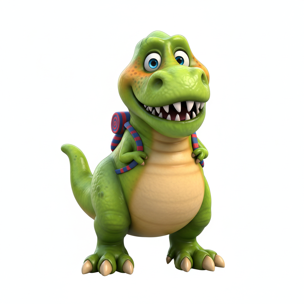 How to Draw a T-rex example 4
