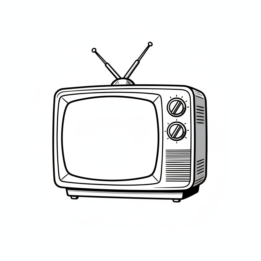 How to Draw a Television