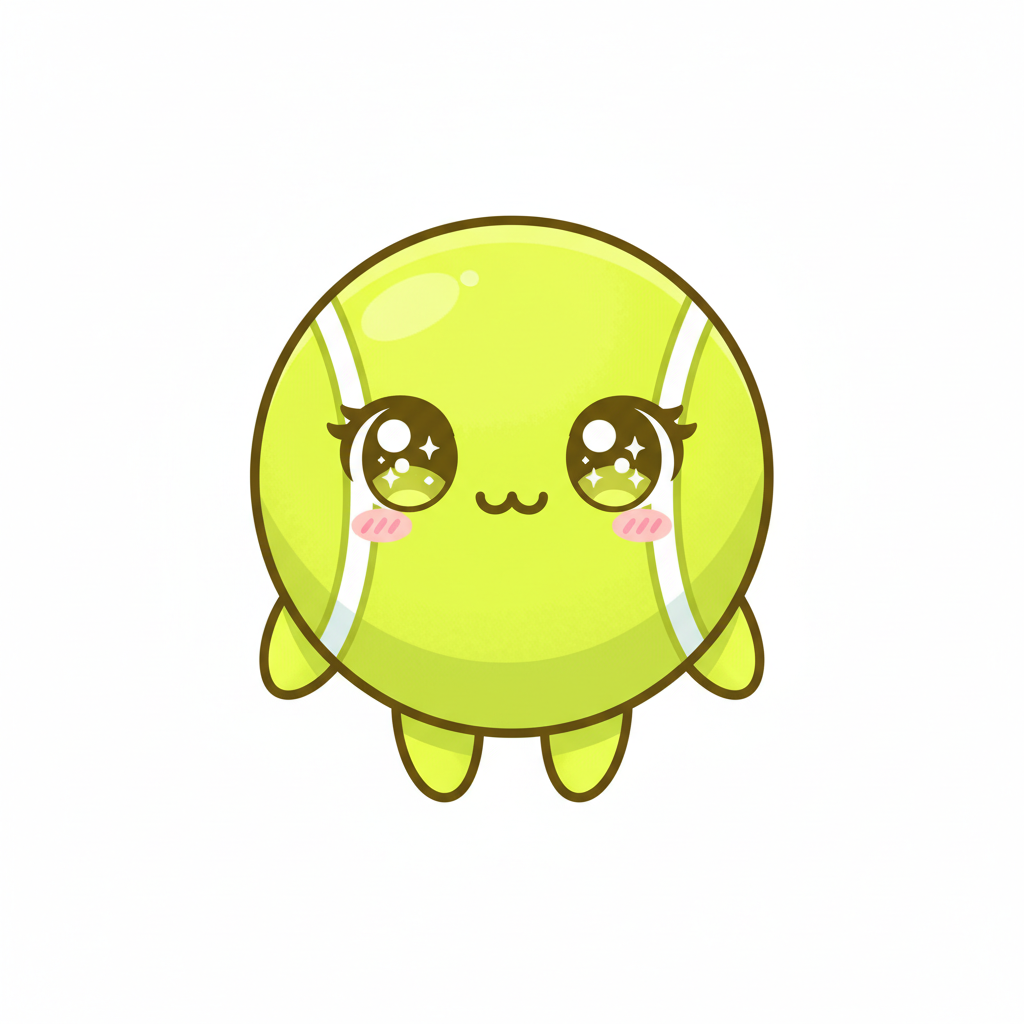 How to Draw a Tennis Ball example 5