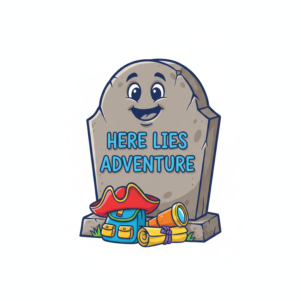 How to Draw a Tombstone example 4