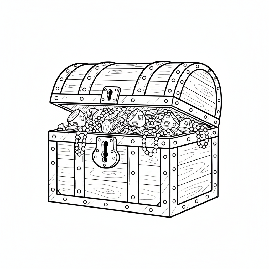 How to Draw a Treasure Chest