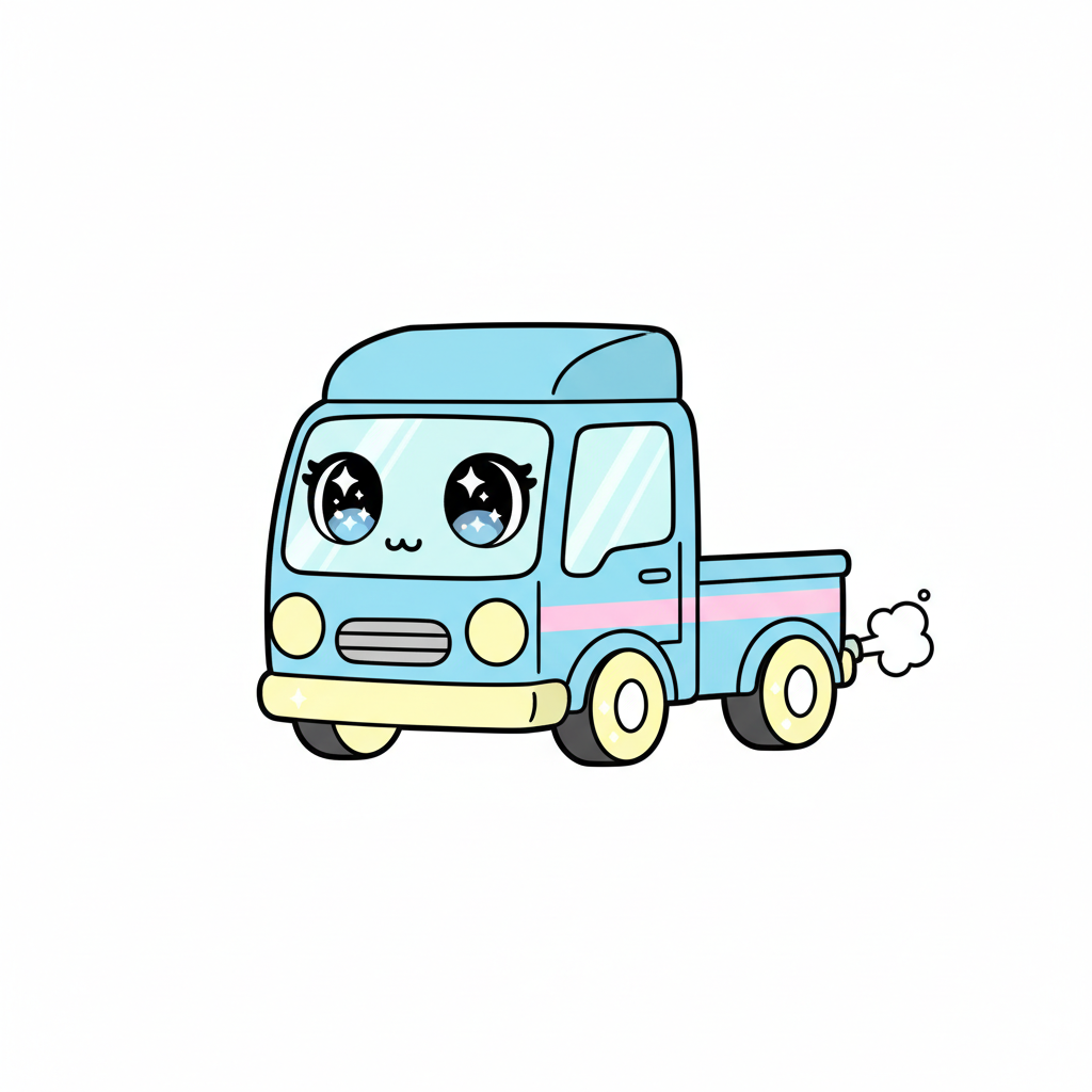 How to Draw a Truck example 5