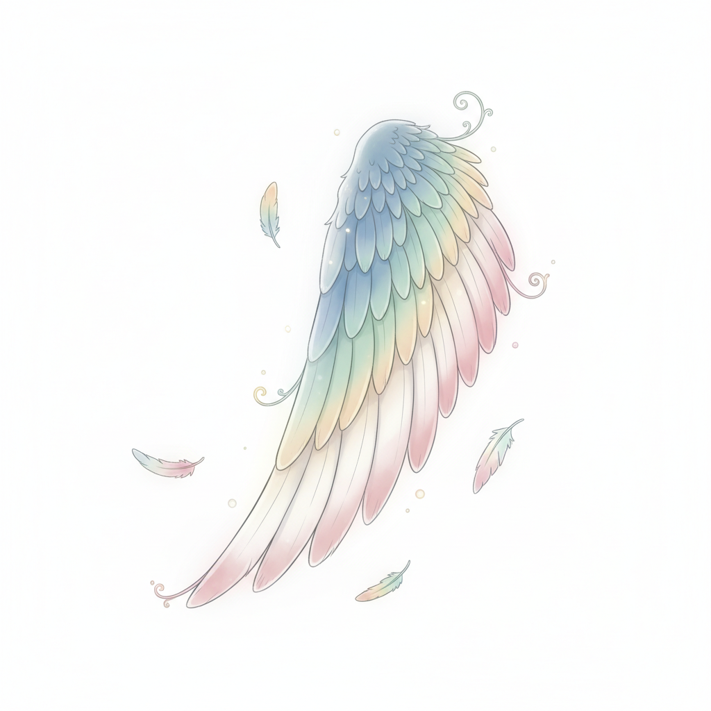 How To Draw A Wing Youtube