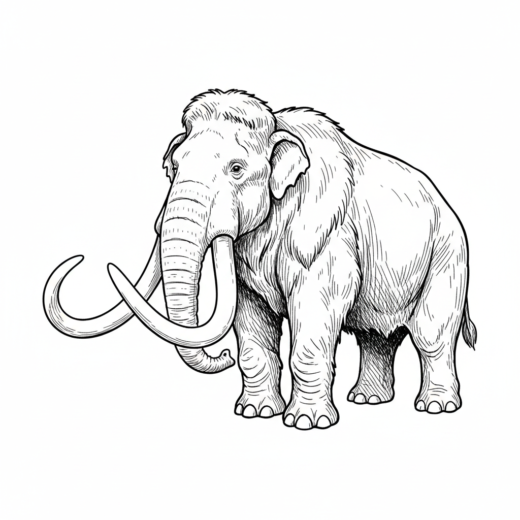 How to Draw a Woolly Mammoth