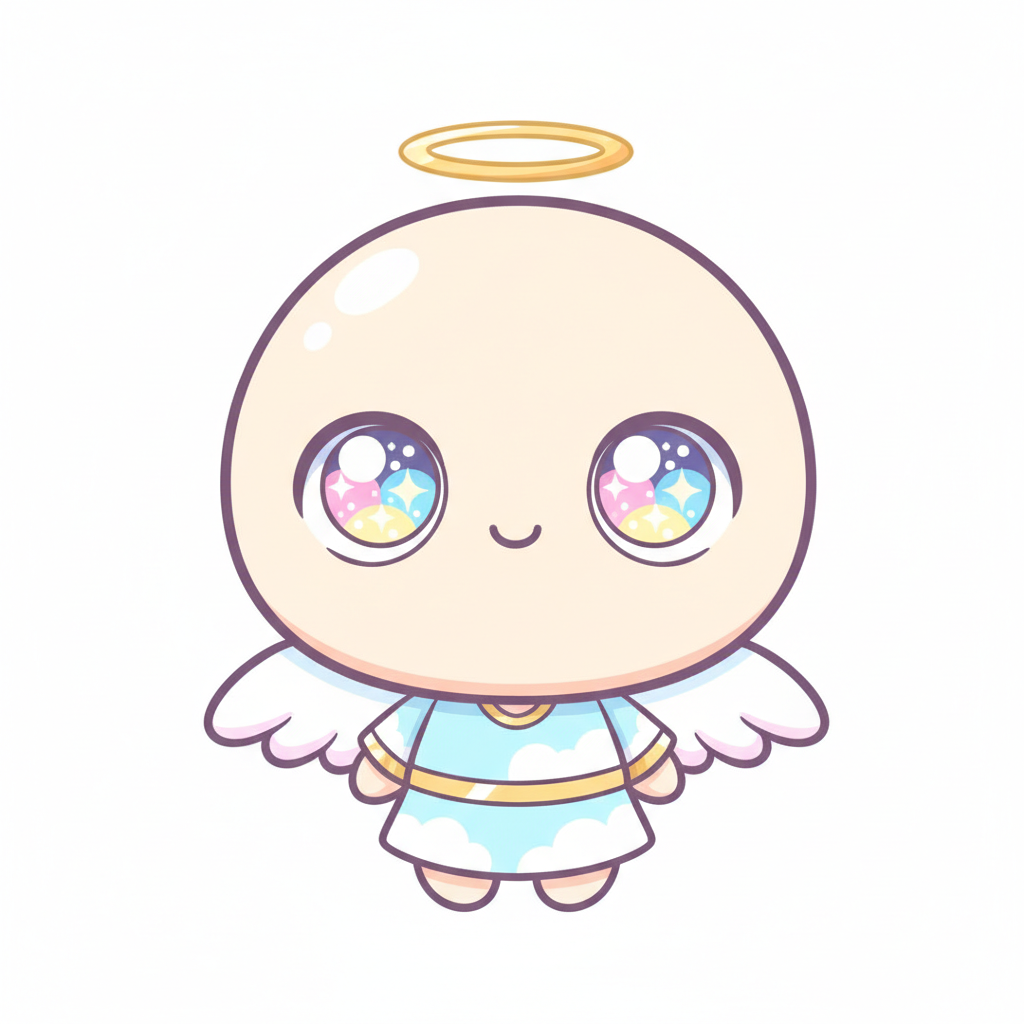 How to Draw an Angel example 5