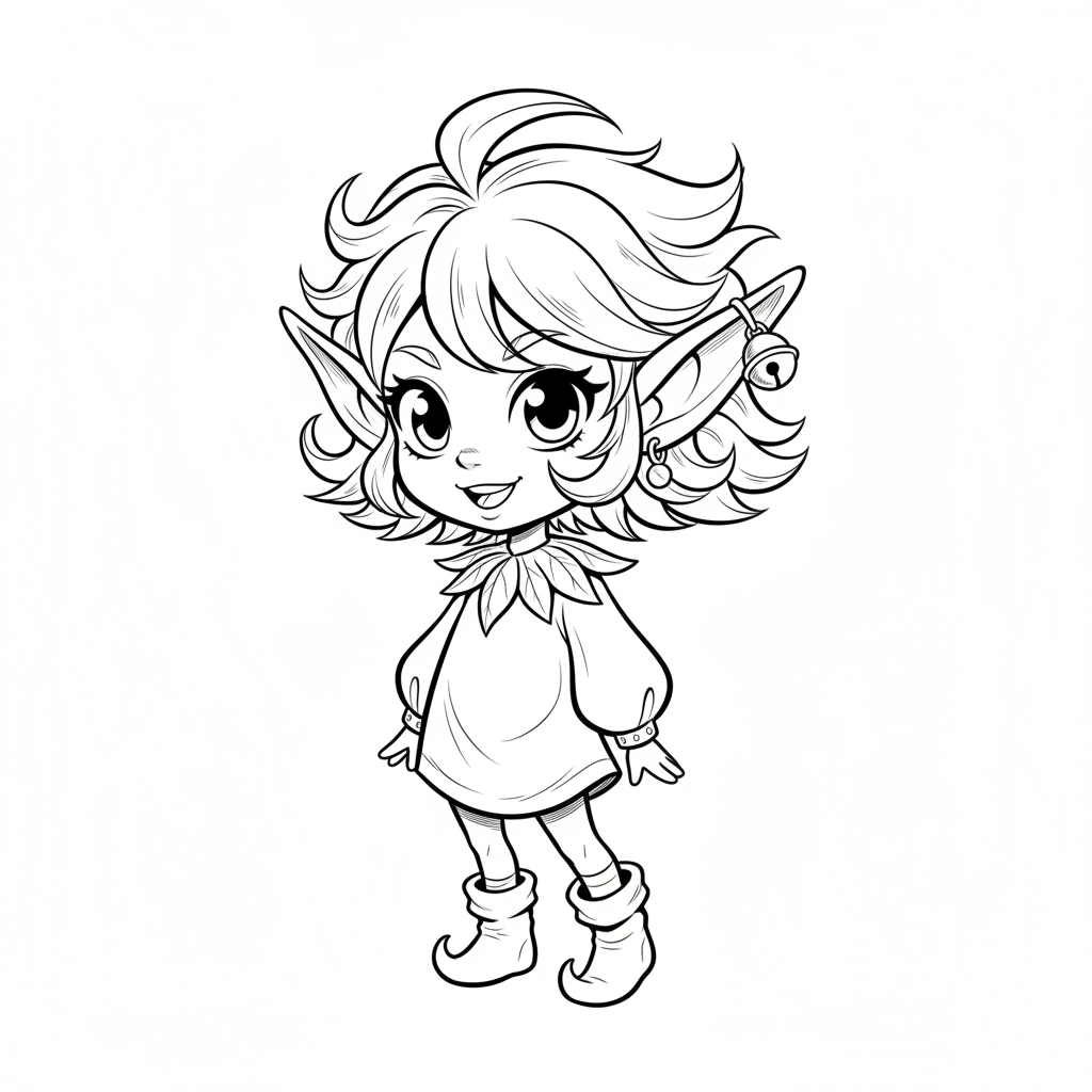 How to Draw a Elf example 2