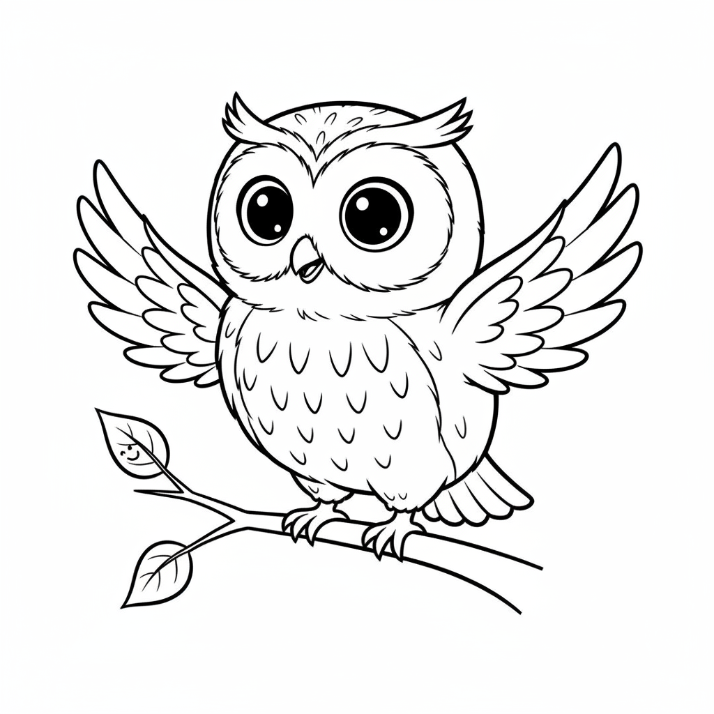 How to Draw a Owl example 2