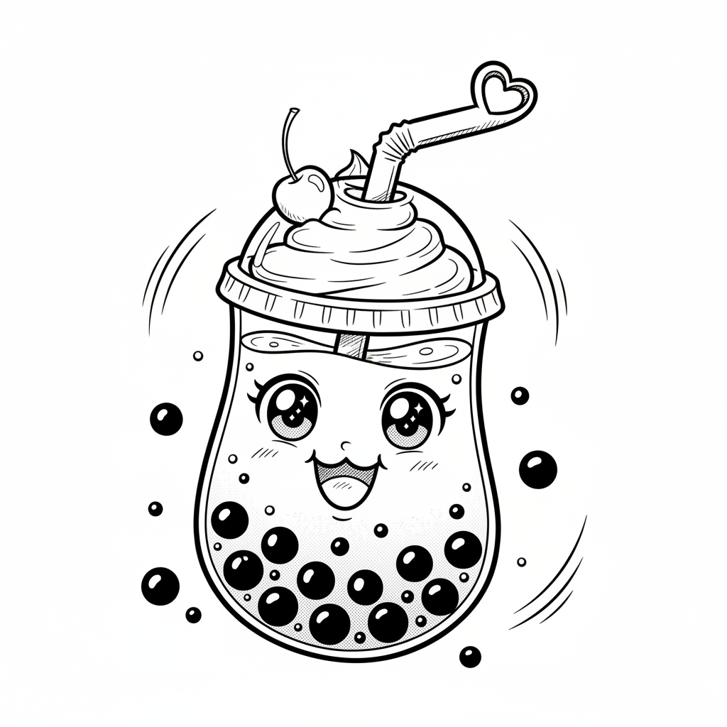 How to Draw Boba example 2