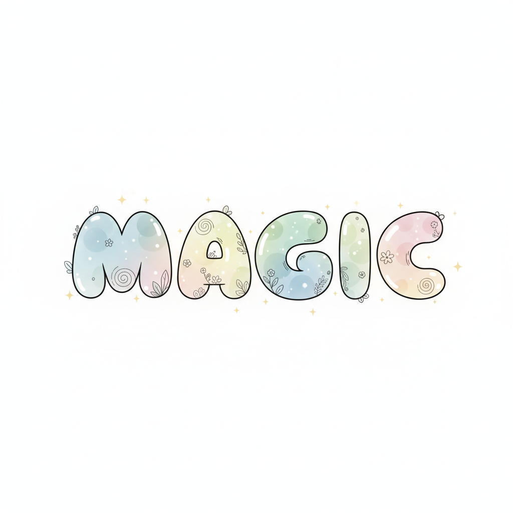 how to draw bubble letters. Activities for Kids.