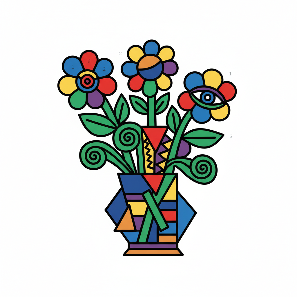 How to Draw Flowers example 6